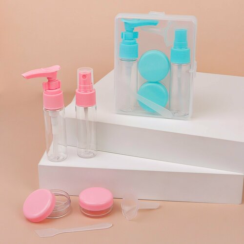 Набор для хранения в футляре 6 предметов цвет микс 462₽