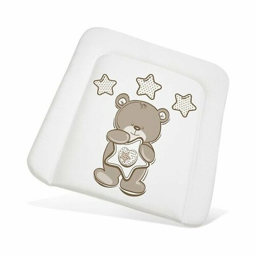 Пеленальный матрас BoomBaby Карапуз белый 65x55 матрасик на комод для новорожденного 1500₽