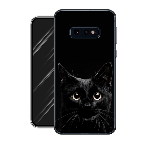 Силиконовый чехол на Samsung Galaxy S10E / Самсунг Галакси S10E Добрый кот