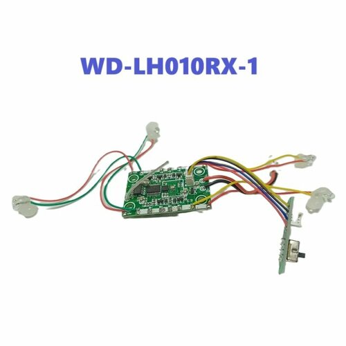 Плата управления WD-LH010RX-1 для квадрокоптера WD-LHX43RX HIPER HQC-0003 Falcon X FPV хайпер фалкон коптер видеокамера fpv встроенная с платой управления yd 8602e v1 0 yd 5828 70w 24pin v1 0 для квадрокоптера hiper shadow fpv камера на коптер дрон запчасти