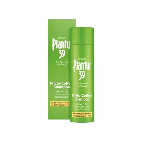 Plantur 39 Shampoo Phyto-Coffein Coloriertes & Strapaziertes Haar Плантур Шампунь с фито-кофеином для окрашенных ломких волос, 250 мл