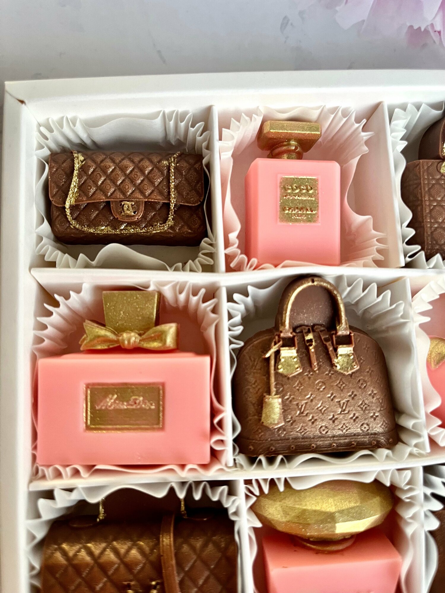 Женский подарочный набор из бельгийского шоколада