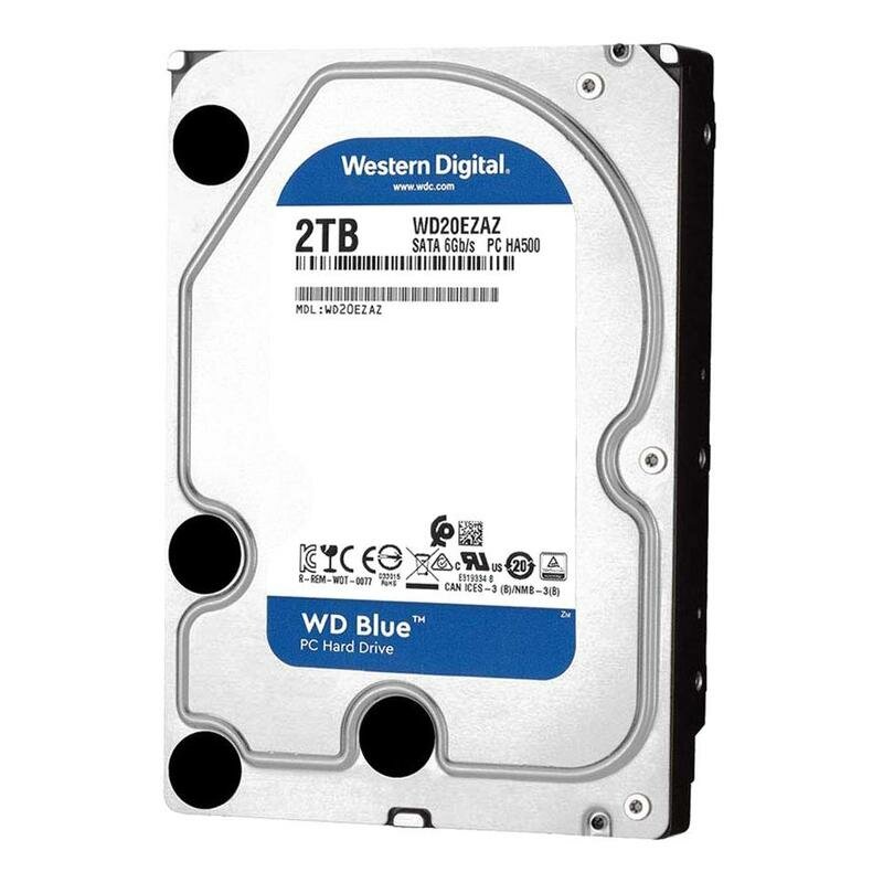 Жесткий диск WD Blue , 2Тб, HDD, SATA III, 3.5" - фото №14