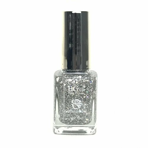 Лак для ногтей B.Garden Nail Polish, цвет № 27, с блестками, 12 мл, 1 шт лак для ногтей b garden nail polish цвет 07 с блестками 12 мл 1 шт