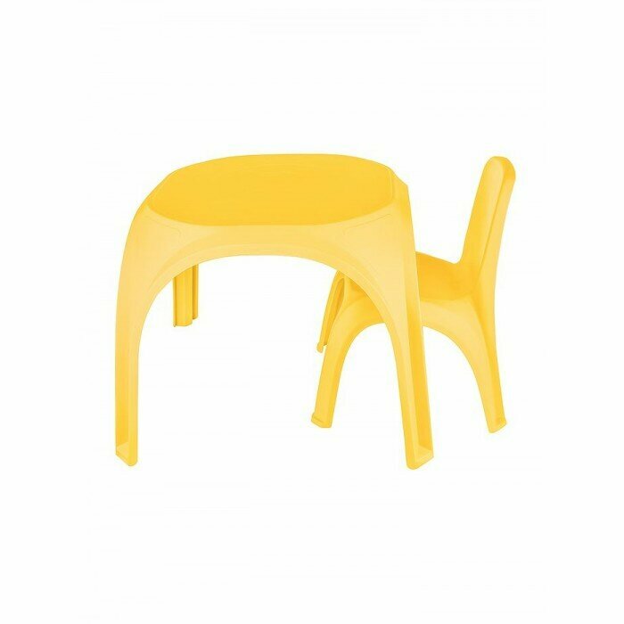 Комплект стол и стул Осьминожка Желтый