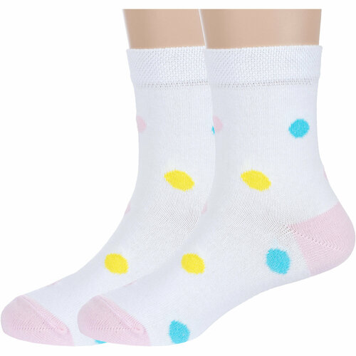 фото Носки борисоглебский трикотаж 2 пары, размер 16-18, белый