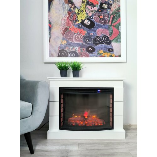 Камин электрический Evrika с порталом VITAMIN пульт ДУ звуковой эффект 91х30х72 30100₽