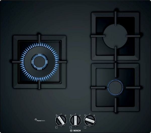 Варочная панель газовая Bosch PPC6A6B20 черный