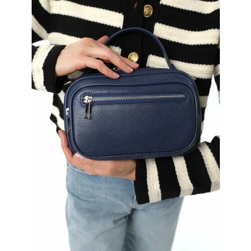 фото Сумка кросс-боди franchesco mariscotti liana, синий