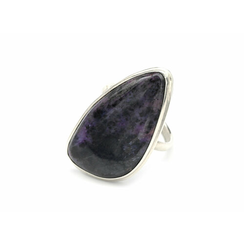 Кольцо Радуга Камня, чароит, размер 18, фиолетовый кольцо радуга камня чароит размер 17 фиолетовый