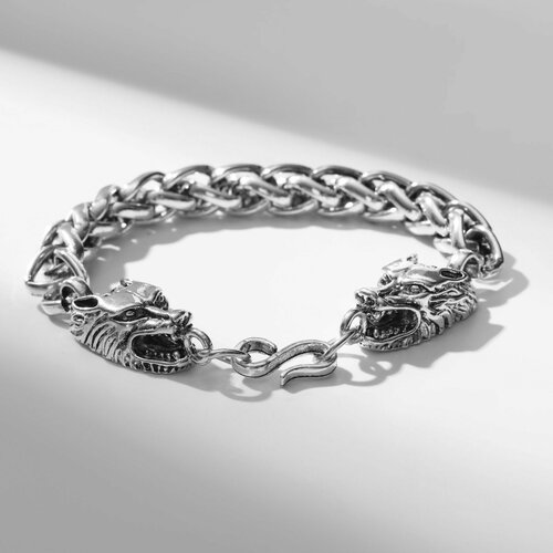 фото Браслет queen fair, размер 22 см, серебряный