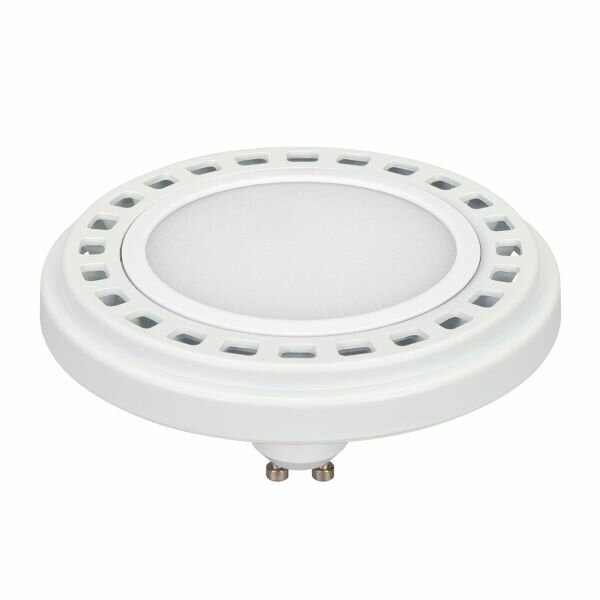 026890 Лампа AR111-UNIT-GU10-15W-DIM Warm3000 (WH, 120 deg, 230V) (Arlight, Металл)