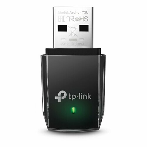 Адаптер Wi-Fi TP-Link Archer T3U mini usb wifi adapter 150mbps wi fi adapter for pc usb ethernet wifi dongle 2 4g network card antena