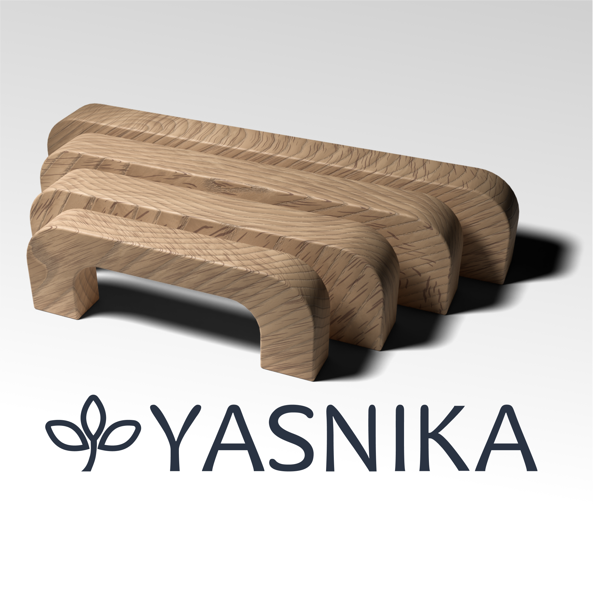 Ручка скоба 175 мм мебельная деревянная Y7, 1шт, YASNIKA, Дуб - фотография № 7