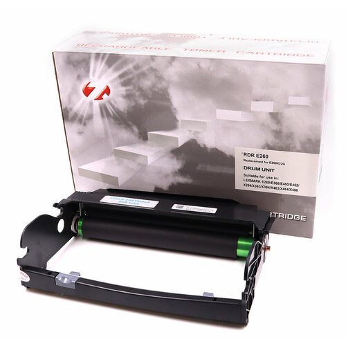 Драм-картридж 7Q E260X22G для Lexmark E260 (Чёрный, 30000 стр.)