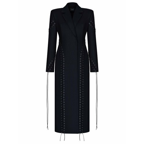 фото Пальто li lab, размер xs, черный