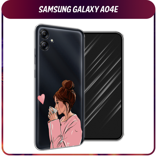 Силиконовый чехол на Samsung Galaxy A04e / Самсунг A04e Приготовлено с любовью, прозрачный силиконовый чехол на samsung galaxy a04e самсунг галакси а04е криминальное чтиво 1