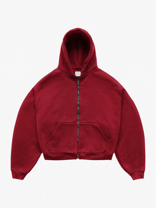 Худи XSAI ZIP HOODIE, размер M, красный