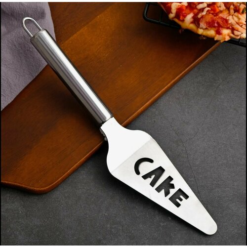 Лопатка кондитерская из нержавеющей стали 26х6х15см 390₽