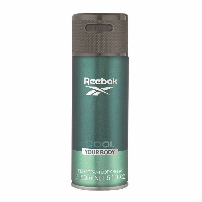 REEBOK Дезодорант-спрей для мужчин Cool Your Body, 150 мл