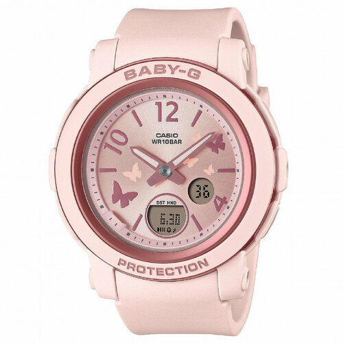 фото Наручные часы, розовый casio baby-g