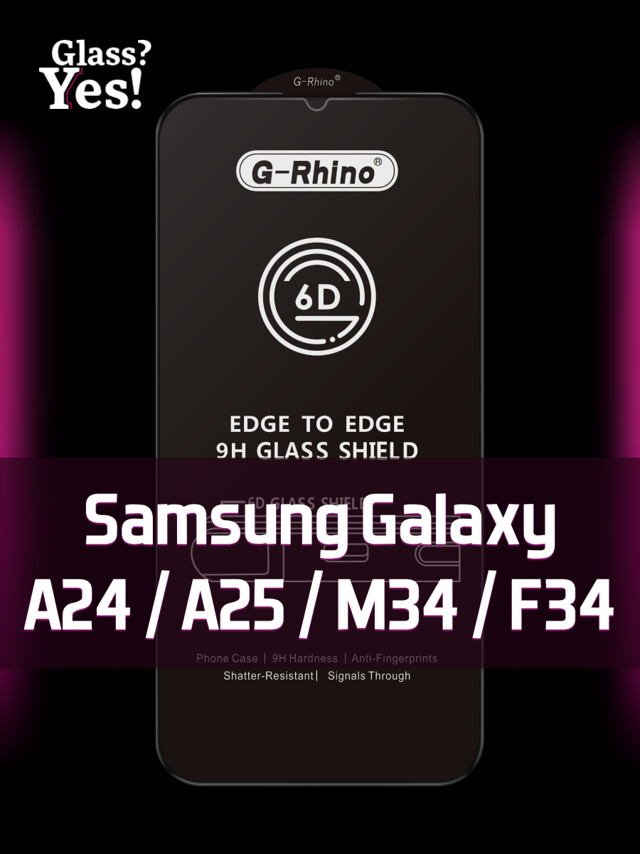 Защитное стекло на Samsung Galaxy A24 A25 M34 F34 для Самсунг Галакси А25 А24 М34 Ф34