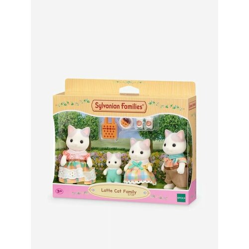 Набор фигурок Epoch Sylvanian Families Семейство котиков Латте