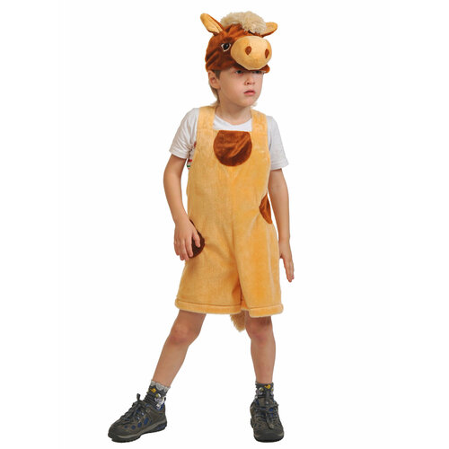 Костюм детский Коник плюш (122-134) костюм грибок для мальчика 12456 134 см