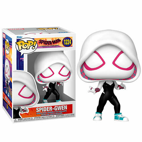 фигурка funko pop bobble marvel comics gwen stacy стикер ee фанко поп марвел человек паук гвен стейси Фигурка Funko POP! Гвен-Паук (Spider-Gwen) #1224