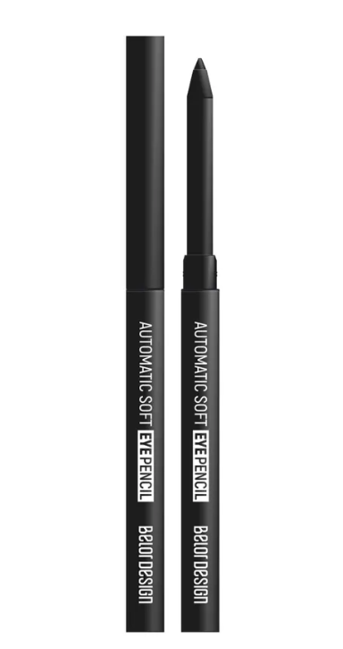 Карандаш для глаз Belor Design Automatic Soft eye pencil, тон 301 черный, механический, 5 гр.