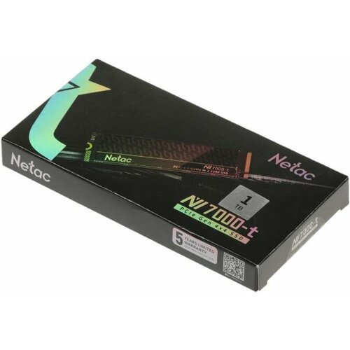 Накопитель SSD Netac PCIe 40 x4 1TB NT01NV7000t-1T0-E4X NV7000-t M2 2280 1138500₽