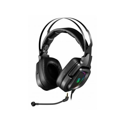 Наушники с микрофоном A4Tech Bloody G570 черныйсерый 2м мониторные USB оголовье G570 BLACKGREY USB 4434₽