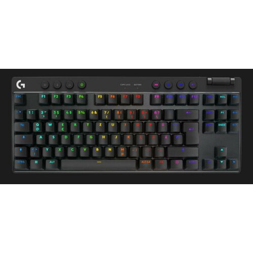 Logitech PRO X TKL Lightspeed Tactile - Игровая Клавиатура с подсветкой игровая клавиатура logitech g915 tkl lightspeed clicky bluetooth