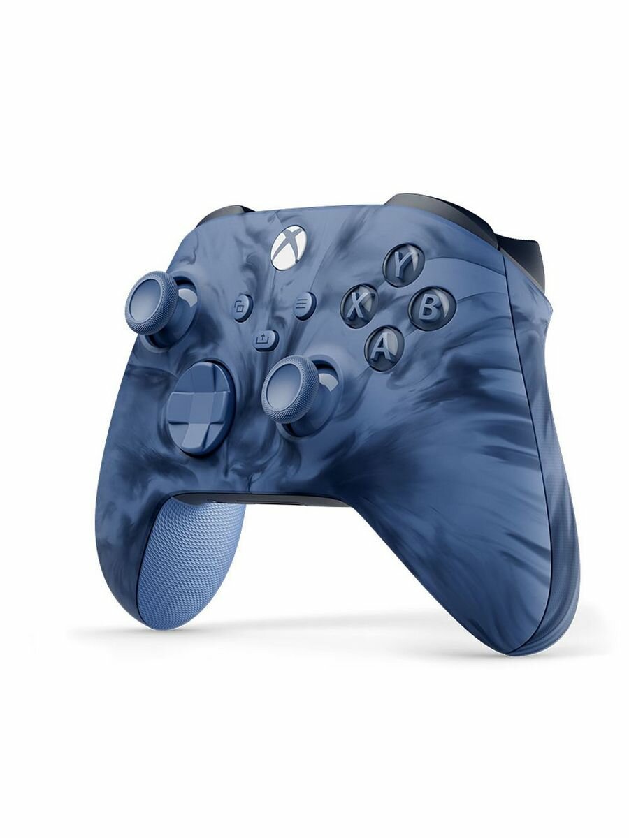 Беспроводной геймпад Microsoft Xbox Series Robot Stormcloud Vapor Special Edition, сине-серый