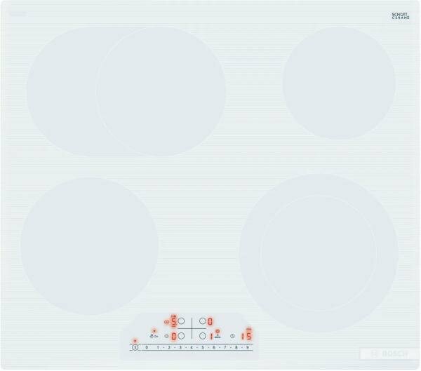 Варочная панель электрическая Bosch PKN652FP2E белый