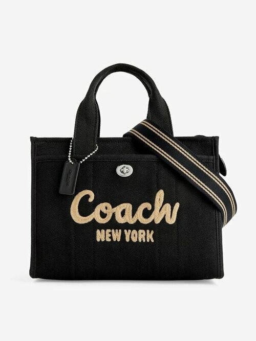 Сумка тоут Coach, черный