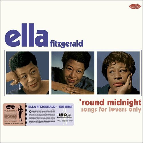 Виниловая пластинка Ella Fitzgerald / Round Midnight - Songs For Lover (Limited Numbered Edition) (LP) 8435723700098 виниловая пластинка fitzgerald ella round midnight songs for lover