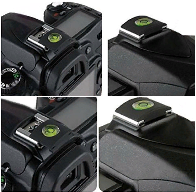 Универсальный пузырьковый уровень MyPads для камеры. Защитная крышка для горячего башмака Nikon, Canon, Casio, Fuji, Samsung