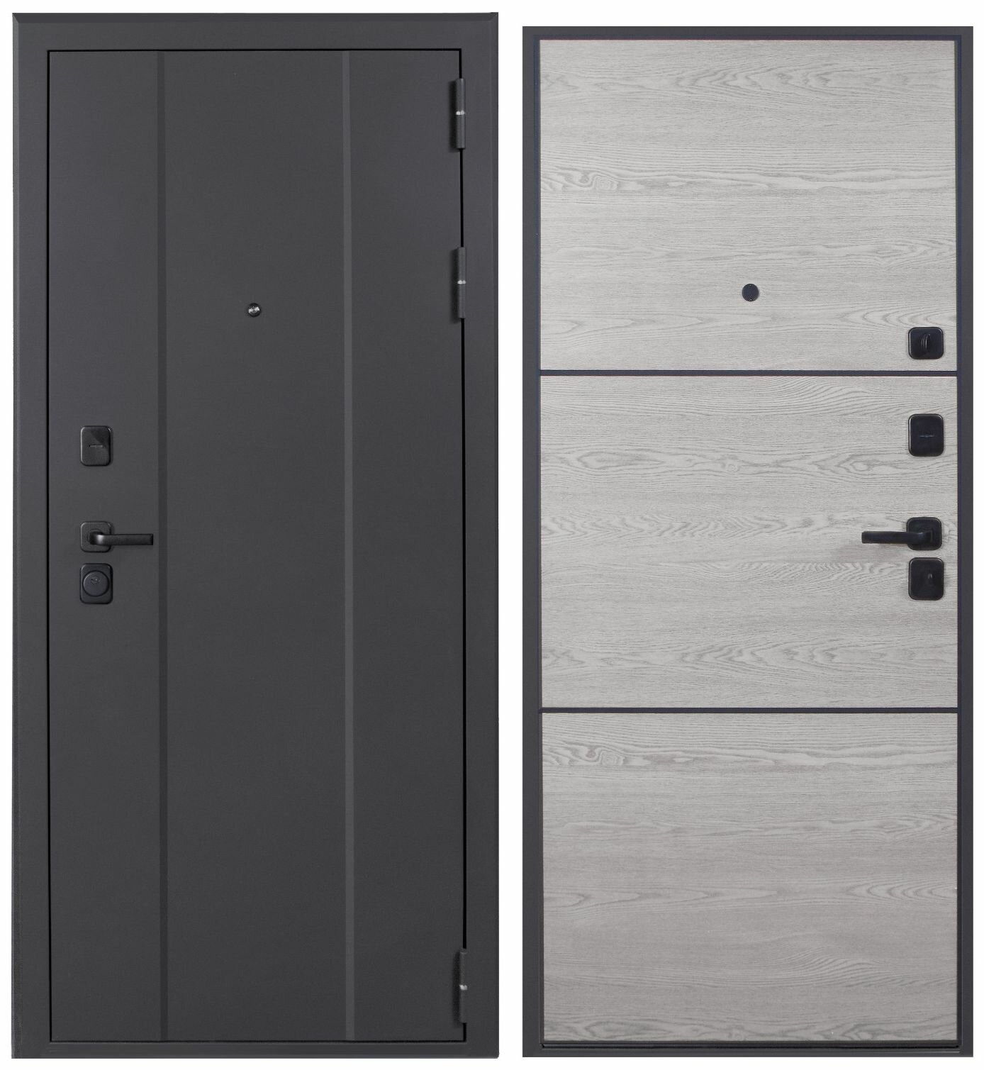 Эталон М-7 Черный муар-Астана эш уайт 960 левая