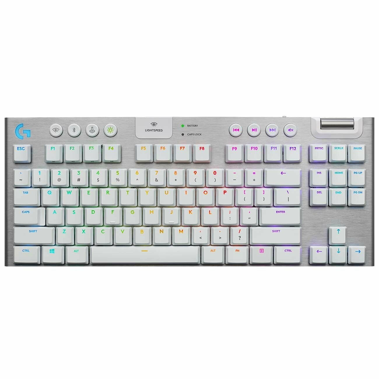 Игровая клавиатура Logitech G913 TKL White (русская раскладка)