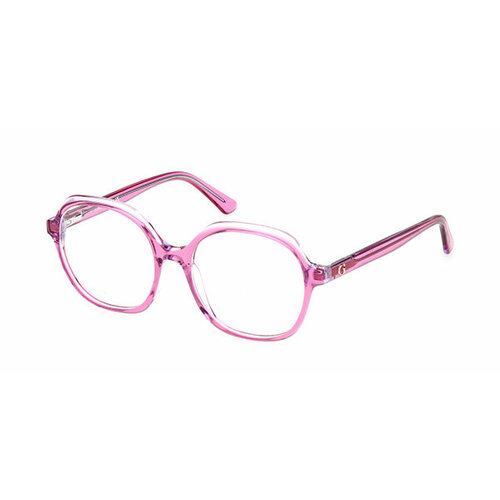 Женская оправа для очков Guess GU 8271 077, цвет: розовый, круглые, пластик