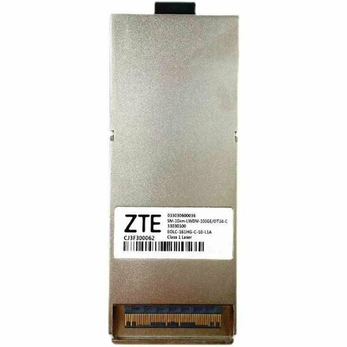 Трансивер ZTE SM-10KM-LWDM-100GE-C QSFP28 100GE 10 км LC трансивер mellanox ftlc9152rgpl qsfp28 cwdm mm 100гбит с до 0 1км