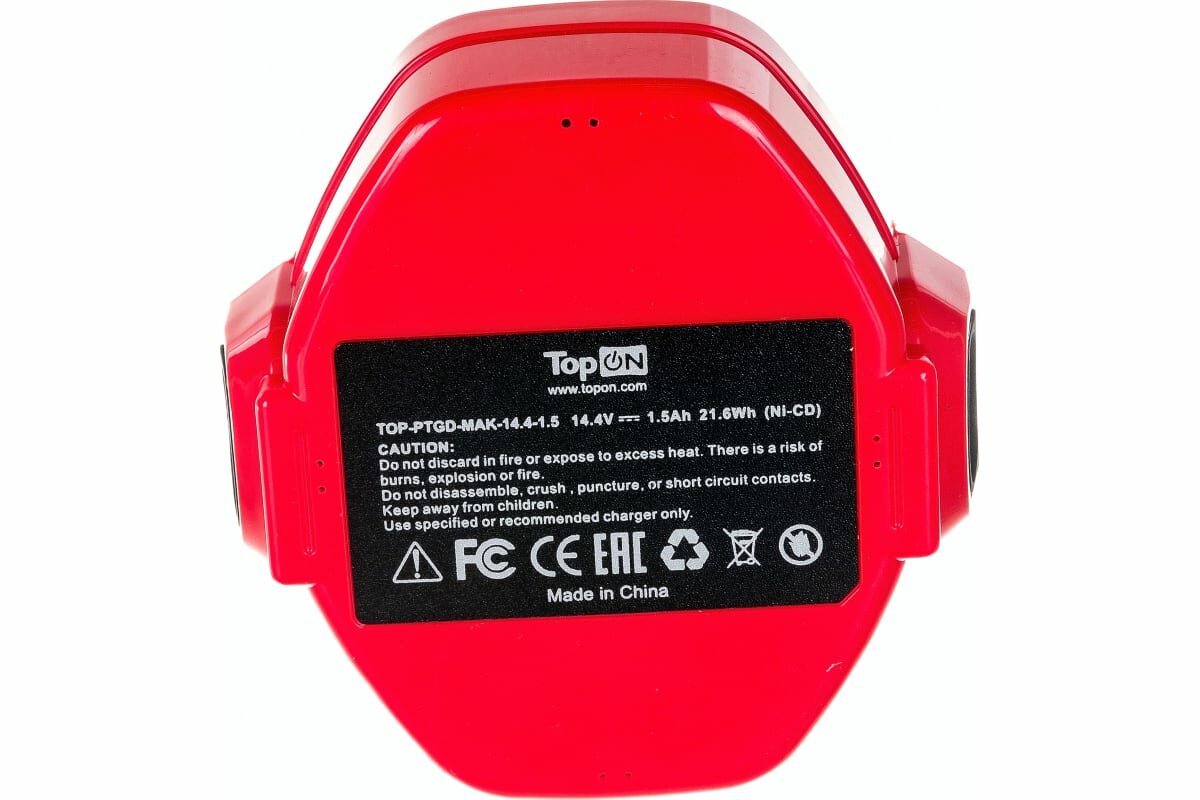 Аккумулятор для Makita Ni-Cd 1000, 4000, 4300, 5000, 6200, 6900, JR, ML, UB Series. 1433,192699-A. TopON - фото №5