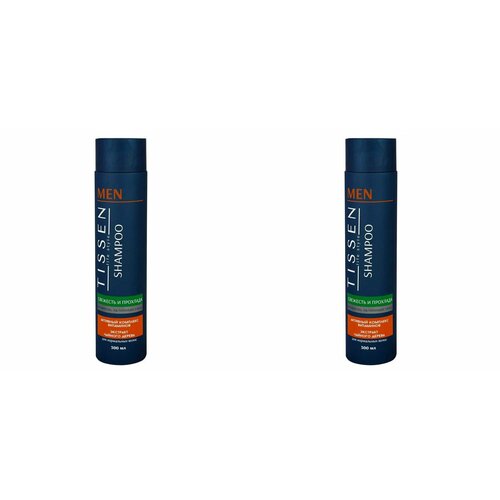 Tissen Шампунь мужской Свежесть и прохлада,300 мл,2 шт