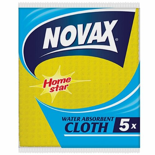 Набор салфеток novax home star 5шт 155х155см целлюлоза 912₽