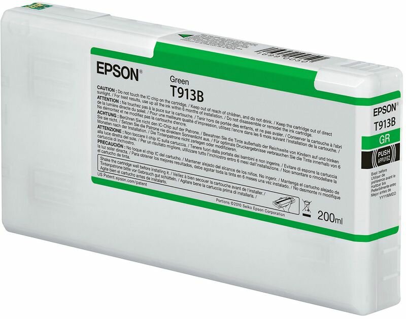 Картридж для струйного принтера EPSON T913B Green (C13T913B00)