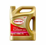 Моторное масло SINTEC Platinum 7000 5W-30 (4л) SIN-5W30-A5B5-4L