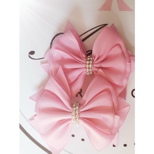 Бант для волос на заколке