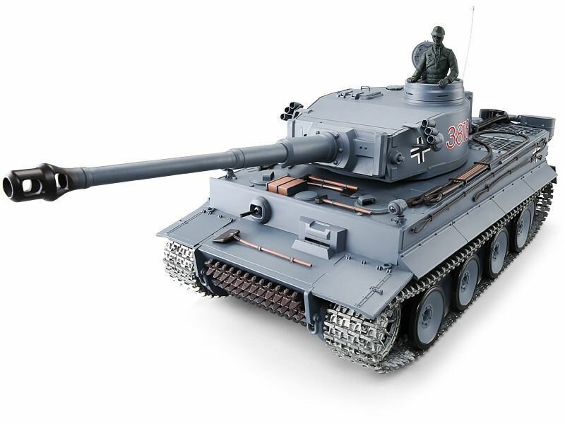 Радиоуправляемый танк Heng Long German Tiger Pro V7.0 масштаб 1:16 2.4G - 3818-1PRO-V7