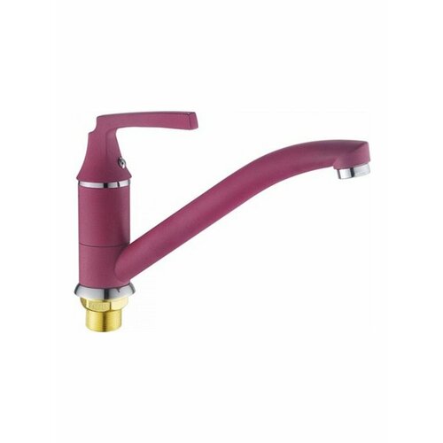Пурпурный смеситель для кухни на раковину поворотный смеситель на кухню эверест b42 02721 с длинным изливом картридж 35 мм бирюзовый крепление шпильк